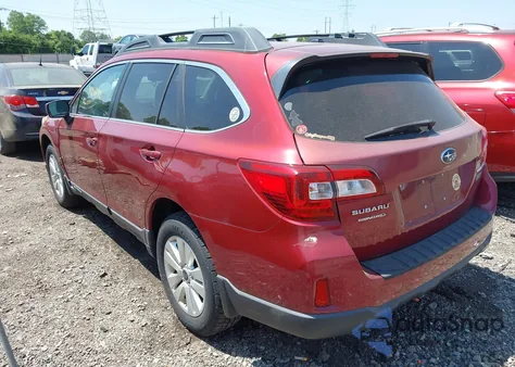 2015 Subaru Outback 2.5I Premium из США, поврежденный, VIN 4S4BSBDCXF3271945